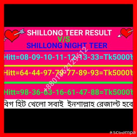 teer today.in|online shillong teer result.